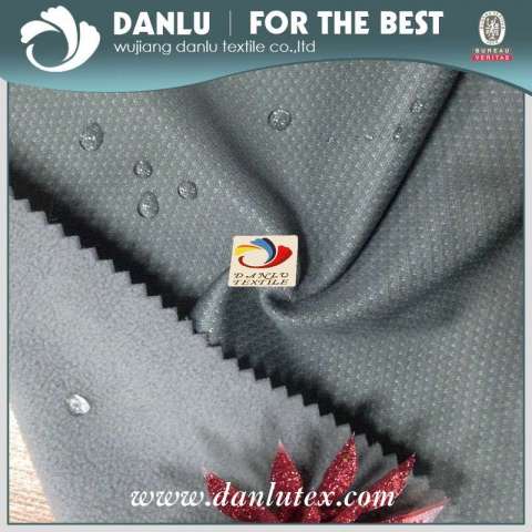 Polyester Tricot Mesh Fabric Bonded Polar Fleece and TPU Laminted